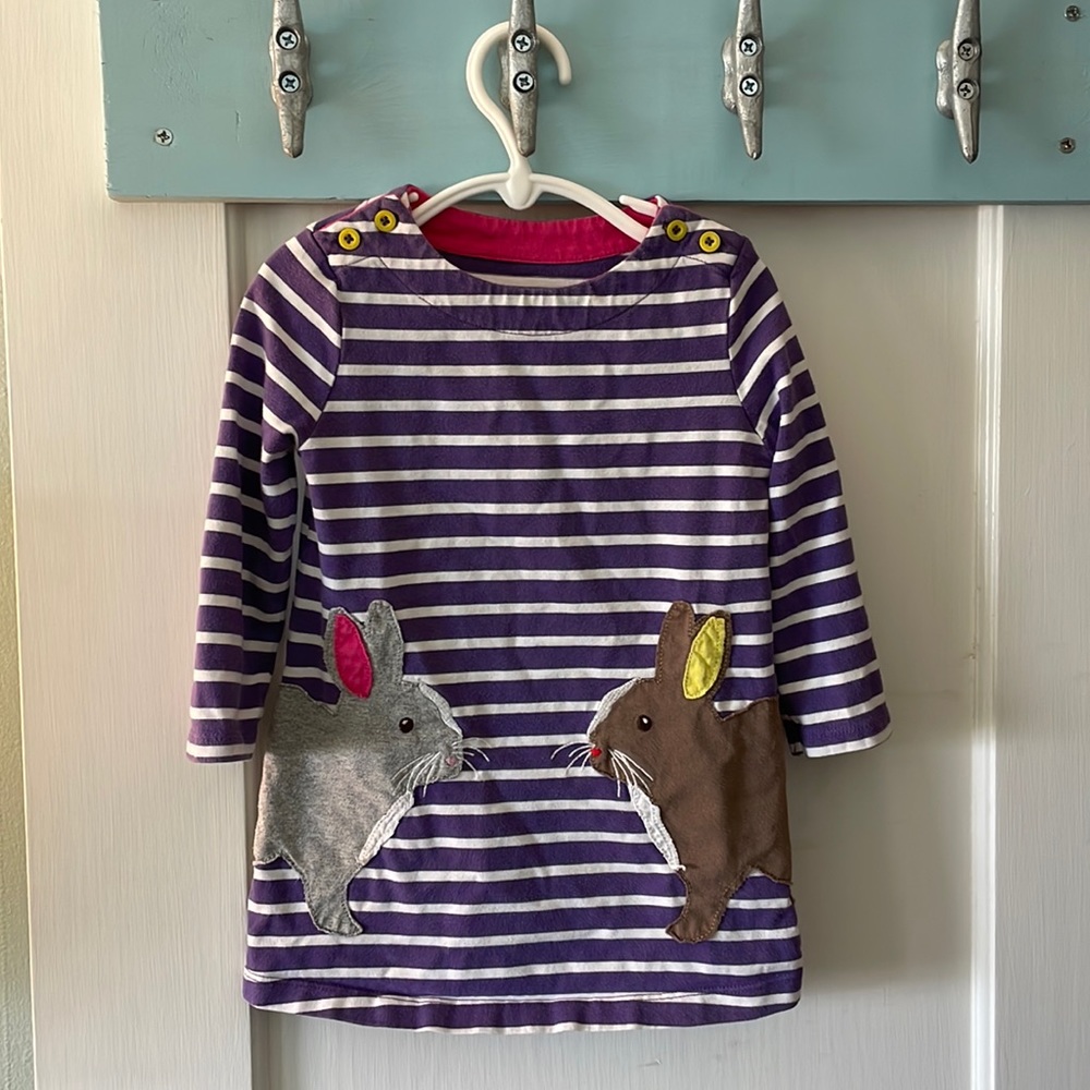 Mini Biden bunny wrap around dress size 1 1/2 -2years